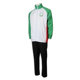 WTV170 order to make sports suit contrast color high collar Macao fresh fish association sports suit manufacturers WTV170 order to make sports suit contrast color high collar Macao fresh fish association sports suit manufacturers